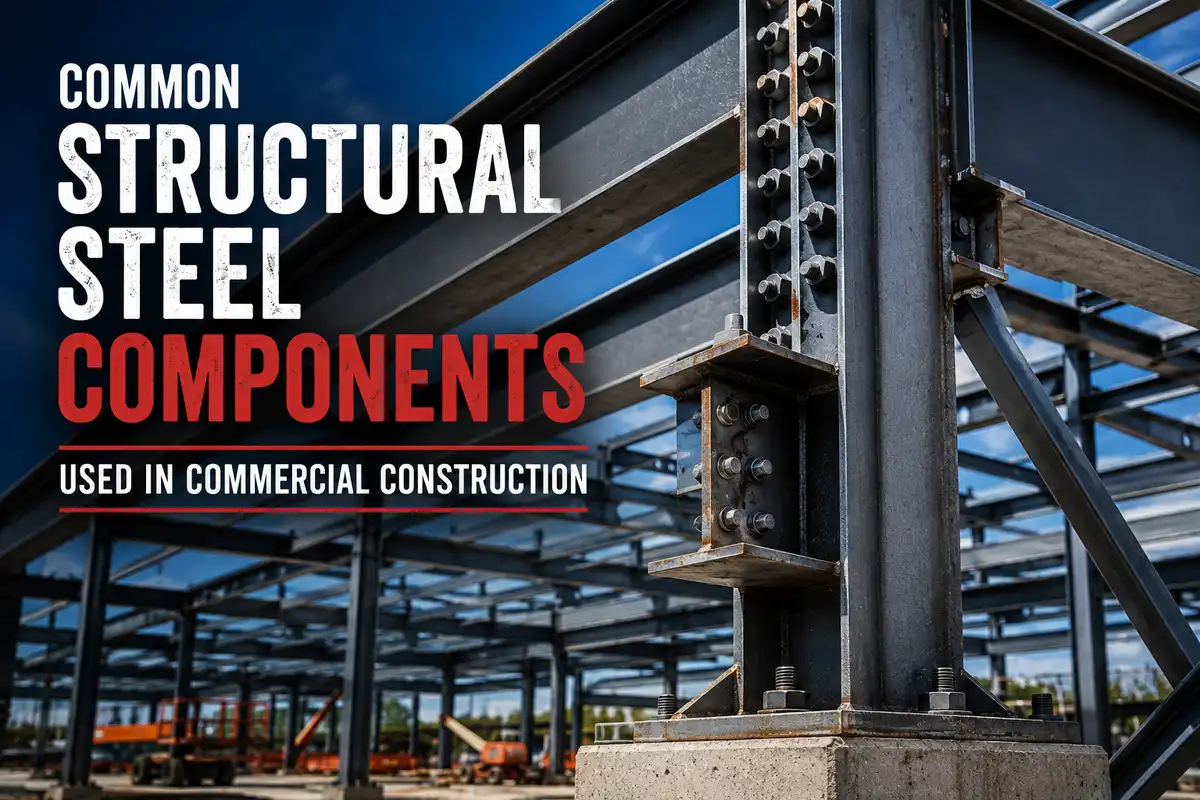 Common Structural Steel Components Used in Commercial Construction