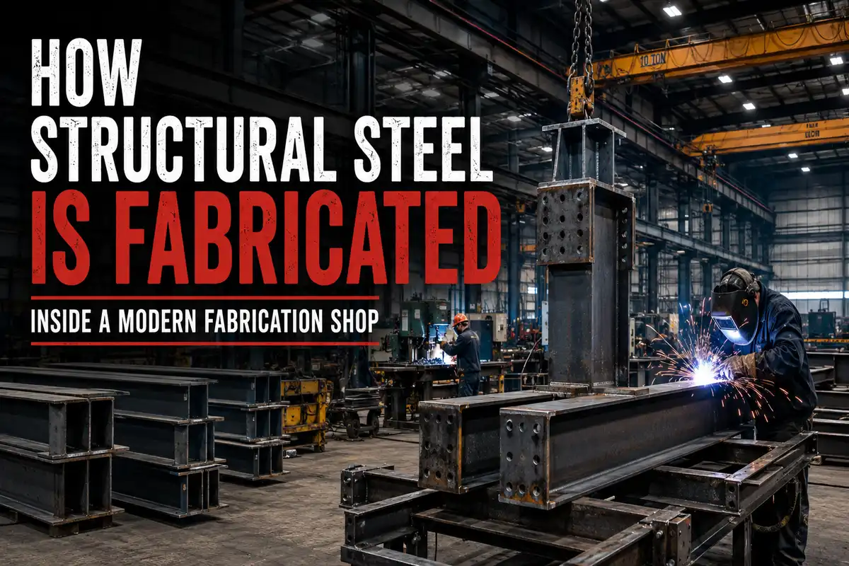 How Structural Steel Is Fabricated: Inside a Modern Fabrication Shop